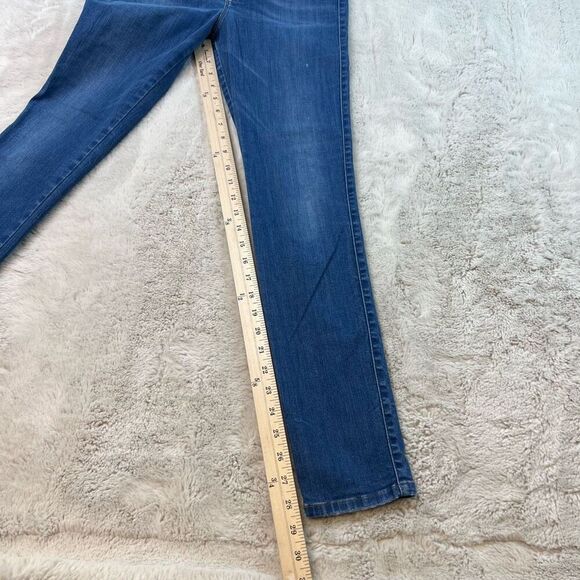DIESEL WOMENS Size 28 SUPER SKINNY SKINZEE High Waisted Jeans Medium Blue - Picture 9 of 11